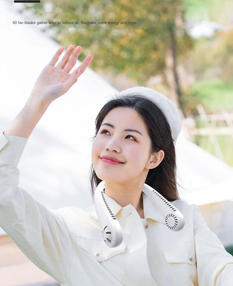 CoolBreeze Hands-Free Neck Fan